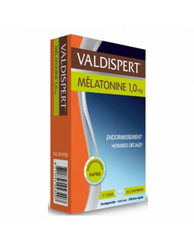 Melatonine 50 Comprimes 1mg Valdispert