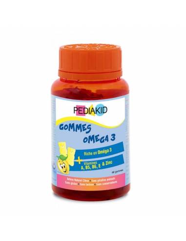 Gommes Omega3 Gout Citron 60 Oursons...