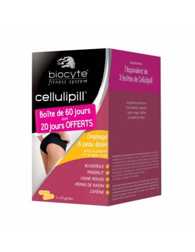 Pack Cellulipill 3x60 Gelules Biocyte