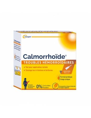 Calmorrhoïde Monodoses 10x5ml Cooper