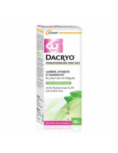 Dacryo Hydratation des Yeux Secs 10ml...