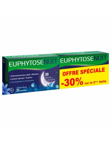 Euphytose Nuit Duo 2x30 Comprimes Bayer