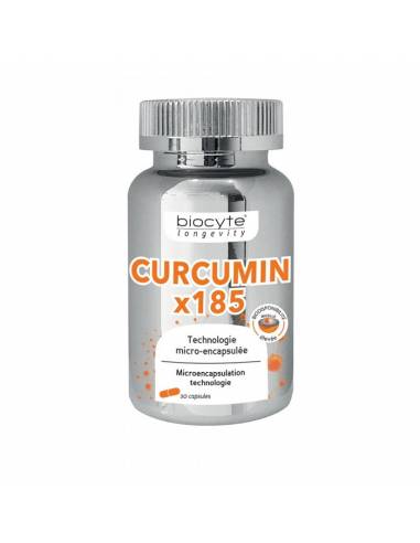 Curcumin X185 30 Gelules Biocyte