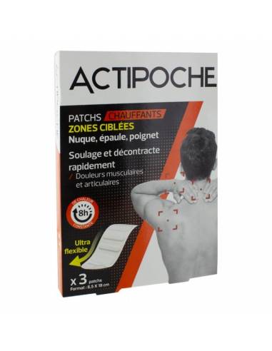 Patch Chauffant Zones Ciblees Nuque...