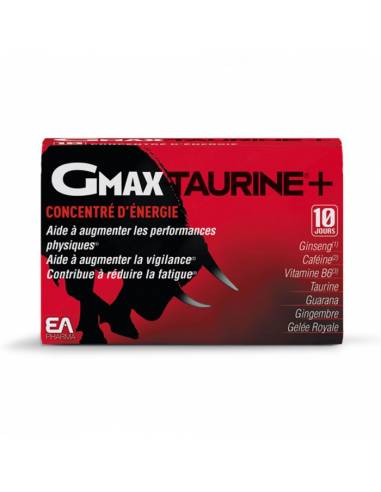 Gmax Taurine+ 30 ampoules Ea Pharma