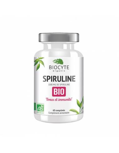 Spiruline Bio 60 comprimés Biocyte