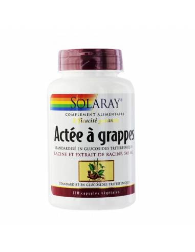 Actee A Grappes 120 Capsules Solaray