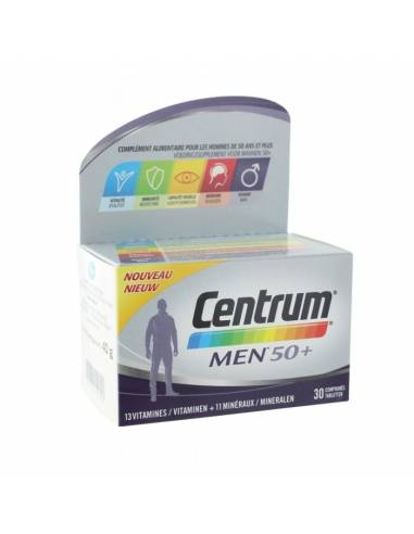 CENTRUM MEN 50+ 30 COMPRIMES
