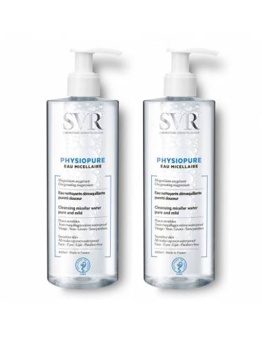 Eau Micellaire 2x400 ml Physiopure Svr
