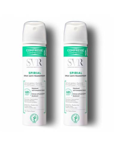 Spray Anti-transpirant 2x75 ml...