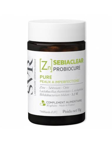 Probiocure Pure 30 gélules Sebiaclear...