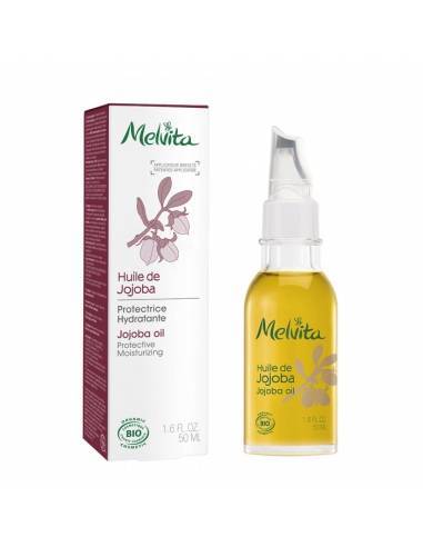 melvita huile de jojoba cheveux et visage - bioax.fr