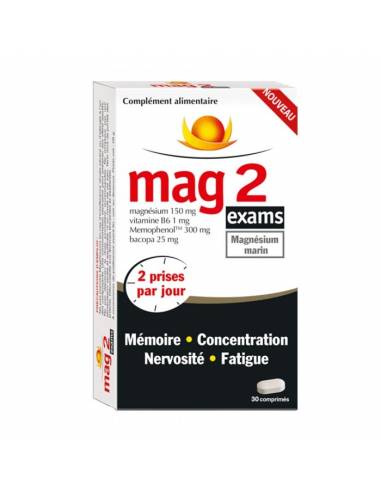 Exams Magnesium Marin 30 Comprimés Mag 2